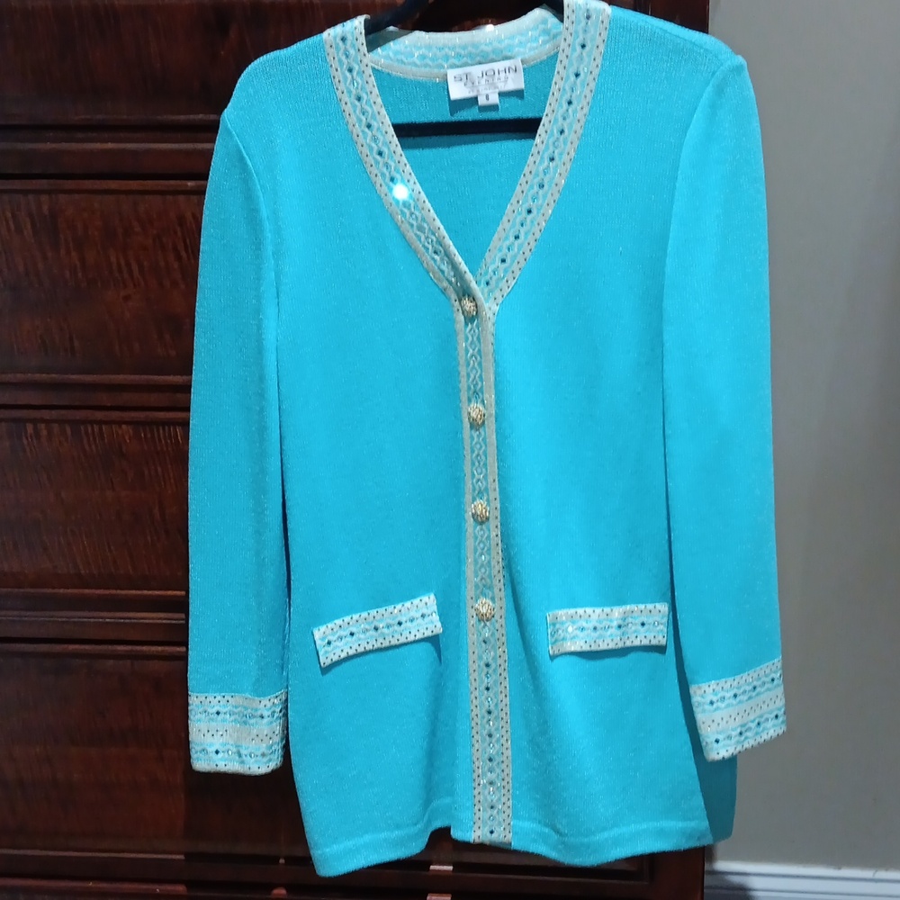 St John Cardigan Sweater